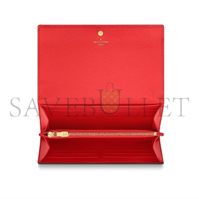 LOUIS VUITTON SARAH WALLET M69747 (19*10.5*2.5cm) LOUIS VUITTON SARAH WALLET M69747 (19*10.5*2.5cm)